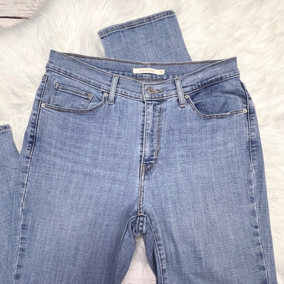 👖|•LEVI'S•| Classic Straight Leg Stretch Jeans Size 10👖 - Picture 5 of 8